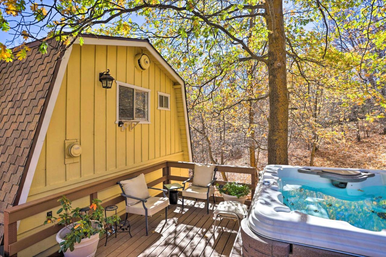 Lake Arrowhead Studio With Private Hot Tub! Dış mekan fotoğraf