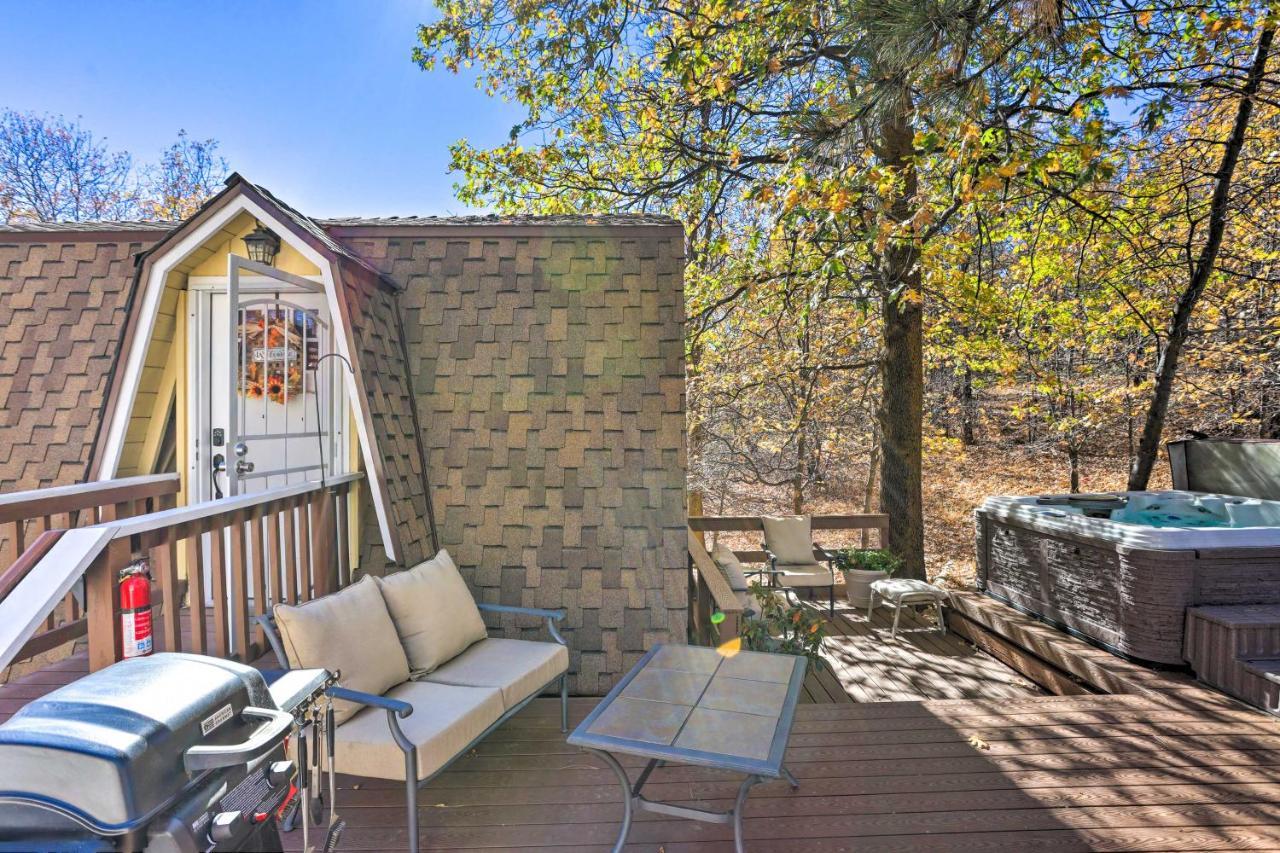 Lake Arrowhead Studio With Private Hot Tub! Dış mekan fotoğraf