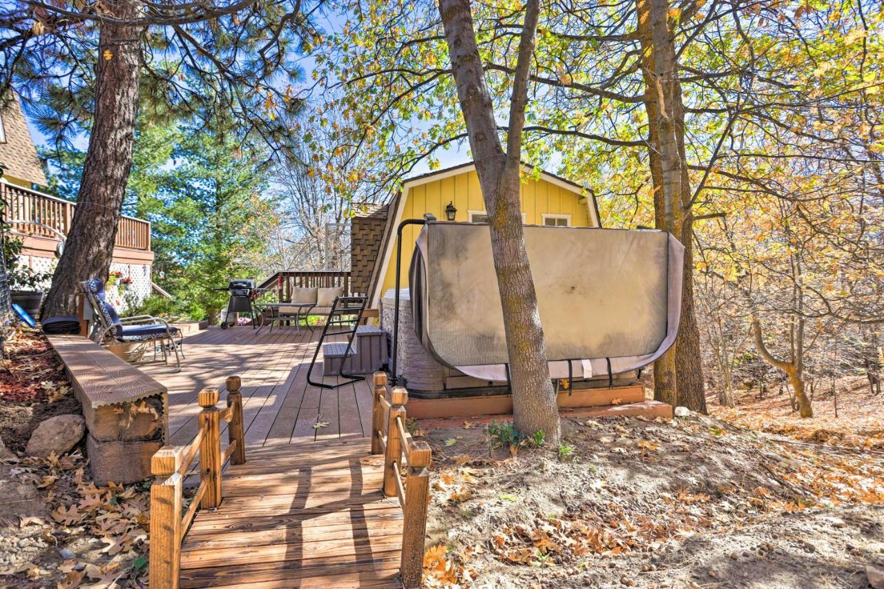 Lake Arrowhead Studio With Private Hot Tub! Dış mekan fotoğraf